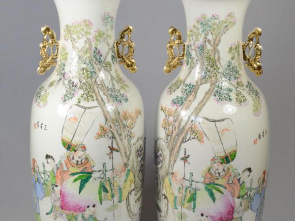 verkoop aziatische kunt chinese vasen antiek HuyzePicart