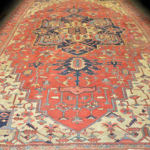 antiek perzisch tapijt
